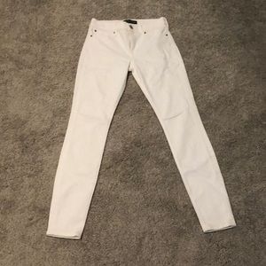 Express white jeans